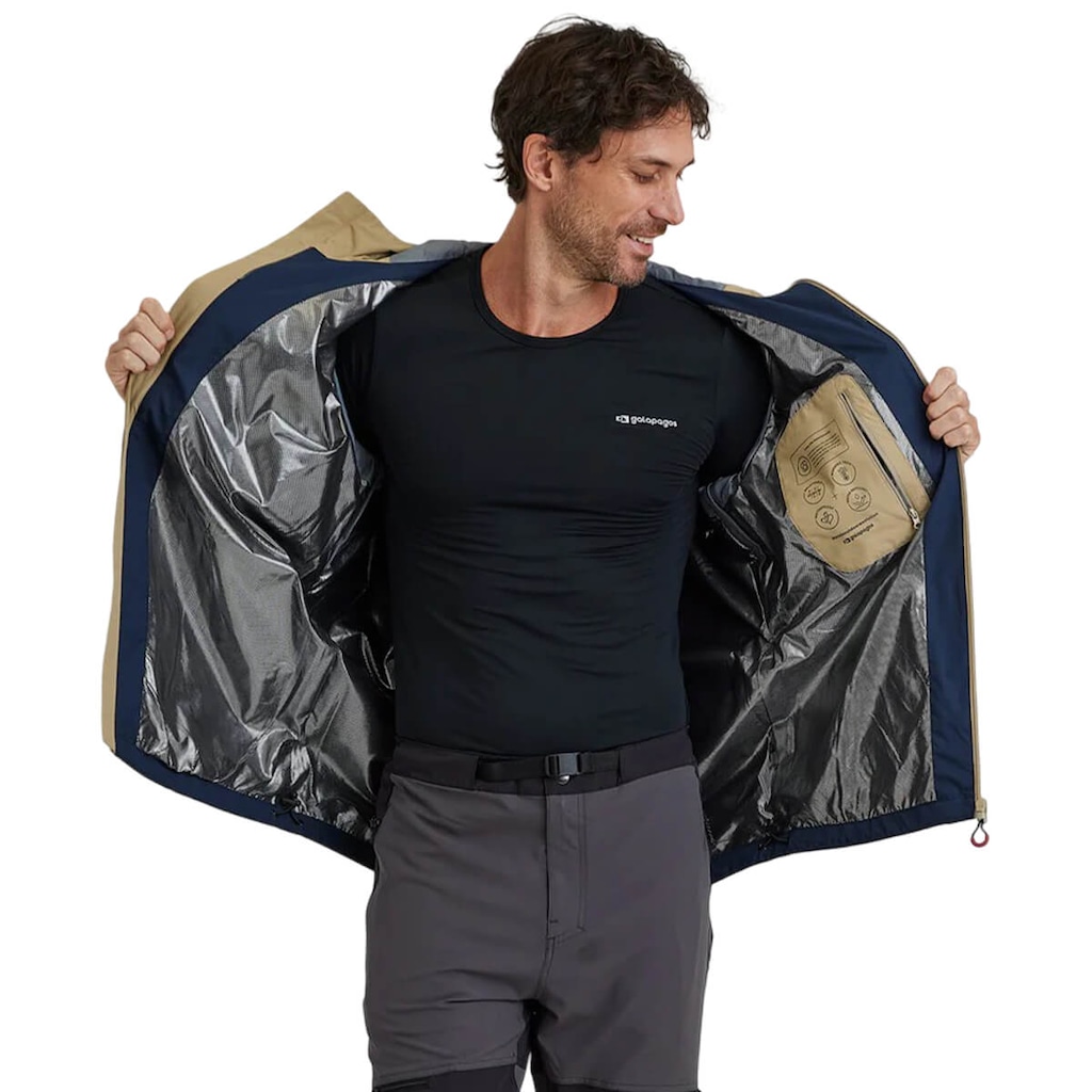 Imagem 3 do produto Jaqueta Corta Vento Galápagos Impermeável Darwin Heat- Masculina