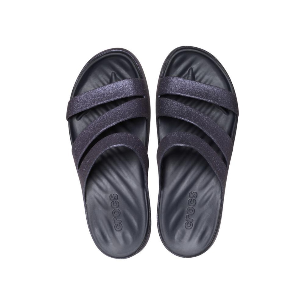 Imagem 4 do produto Sandália Crocs Getaway Glimmer Strappy - Unissex