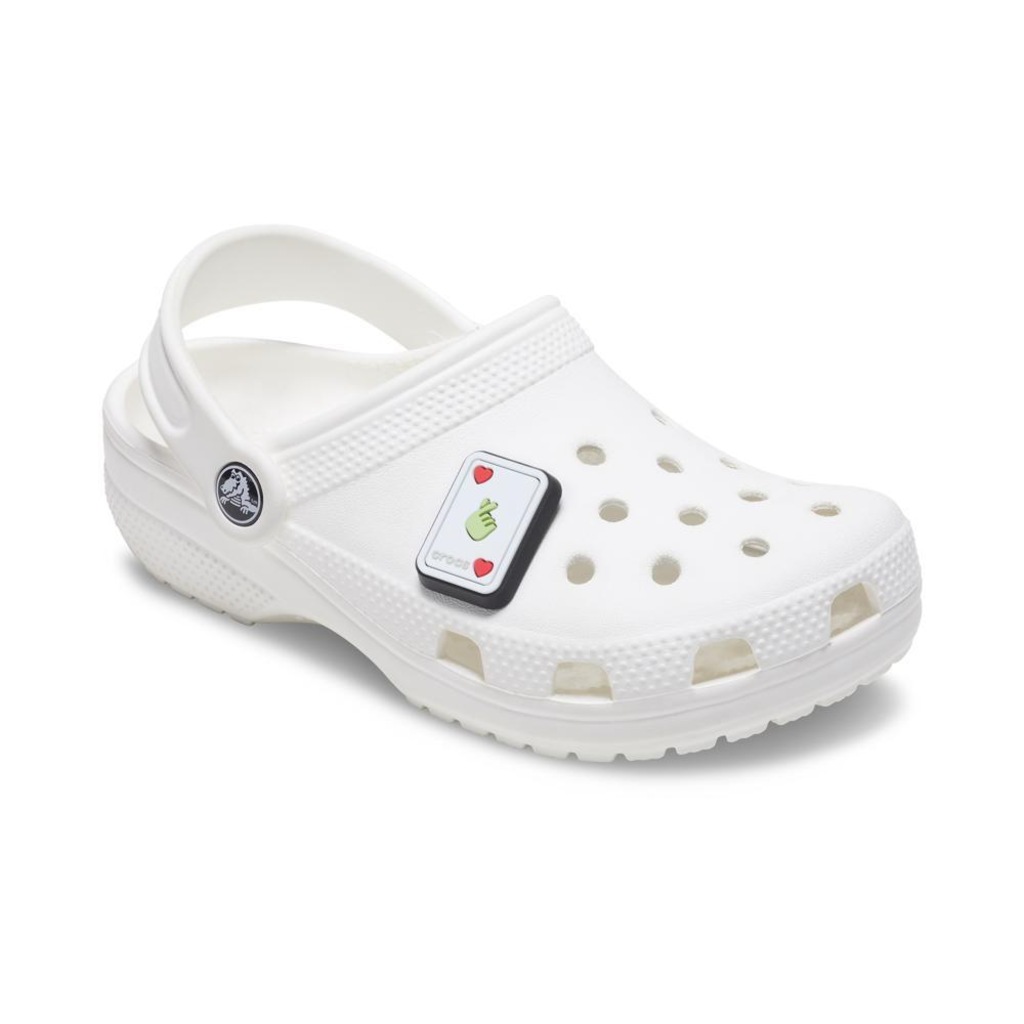 Imagem 2 do produto Jibbitz™ Crocs Carta Dedos de Coração Espadas