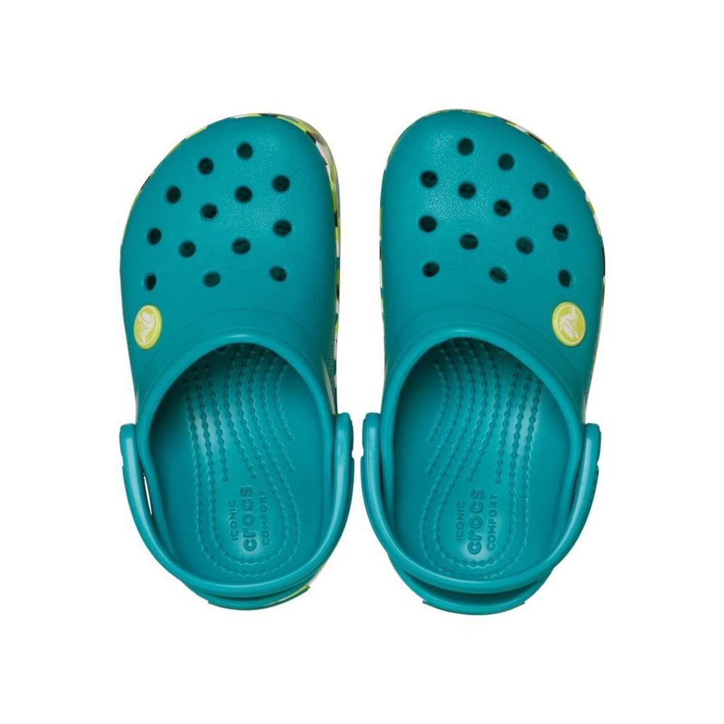 Imagem 4 do produto Sandália Crocs Crocband Glow Confetti Band Clog T Turbo - Infantil