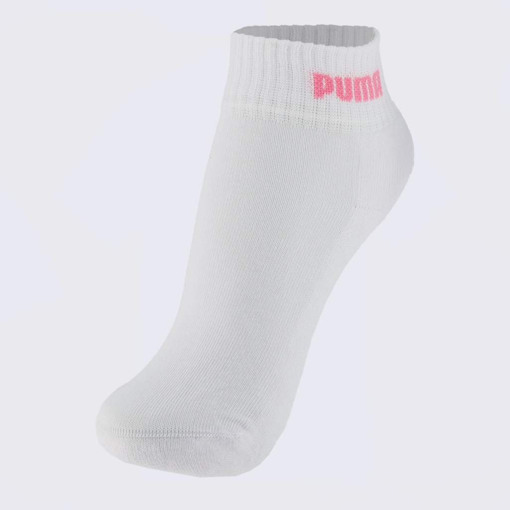 Imagem 5 do produto Kit Meia Cano Baixo 3 Pares Basic Puma Feminina