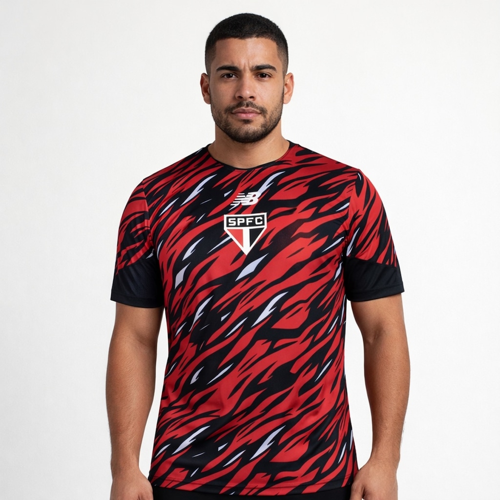 Imagem 2 do produto Camisa do São Paulo 26/27 Pré Jogo New Balance Masculina