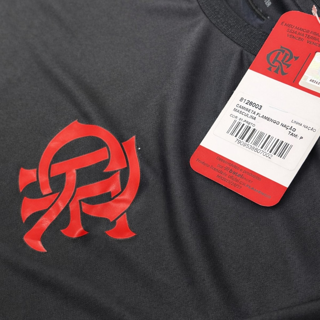 Imagem 3 do produto Camisa do Flamengo Nação Dark Betel - Masculina