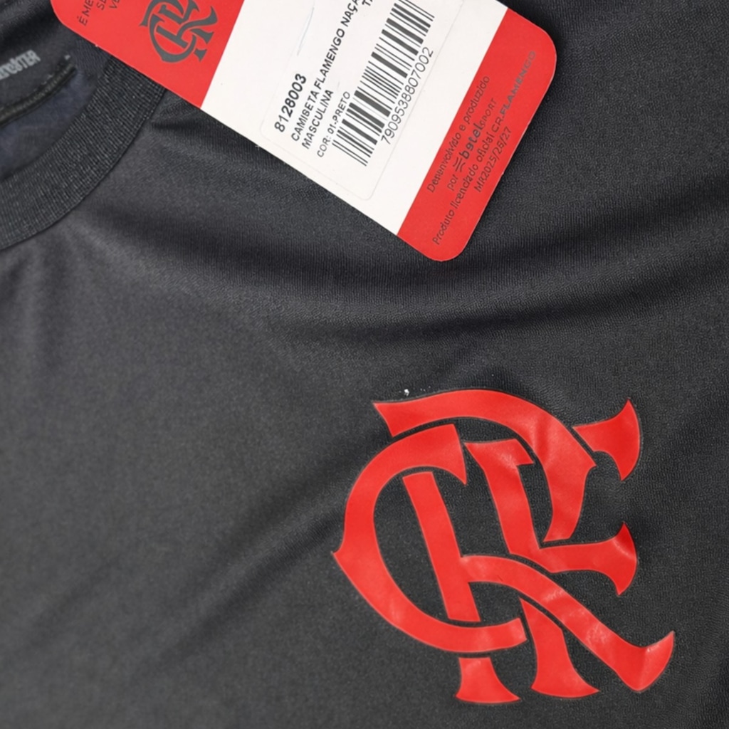 Imagem 3 do produto Camisa do Flamengo Nação Dark Plus Size - Masculina