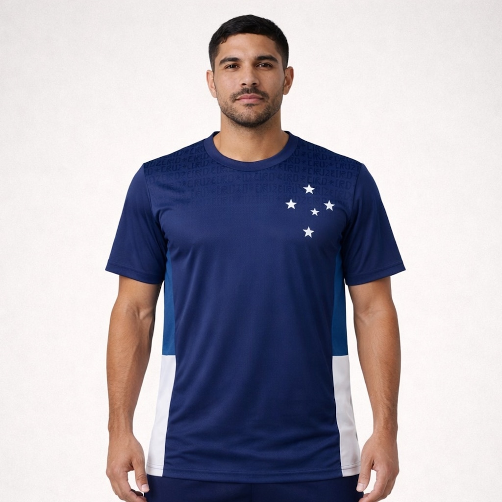 Imagem 2 do produto Camisa do Cruzeiro Celeste Eco Braziline - Masculina