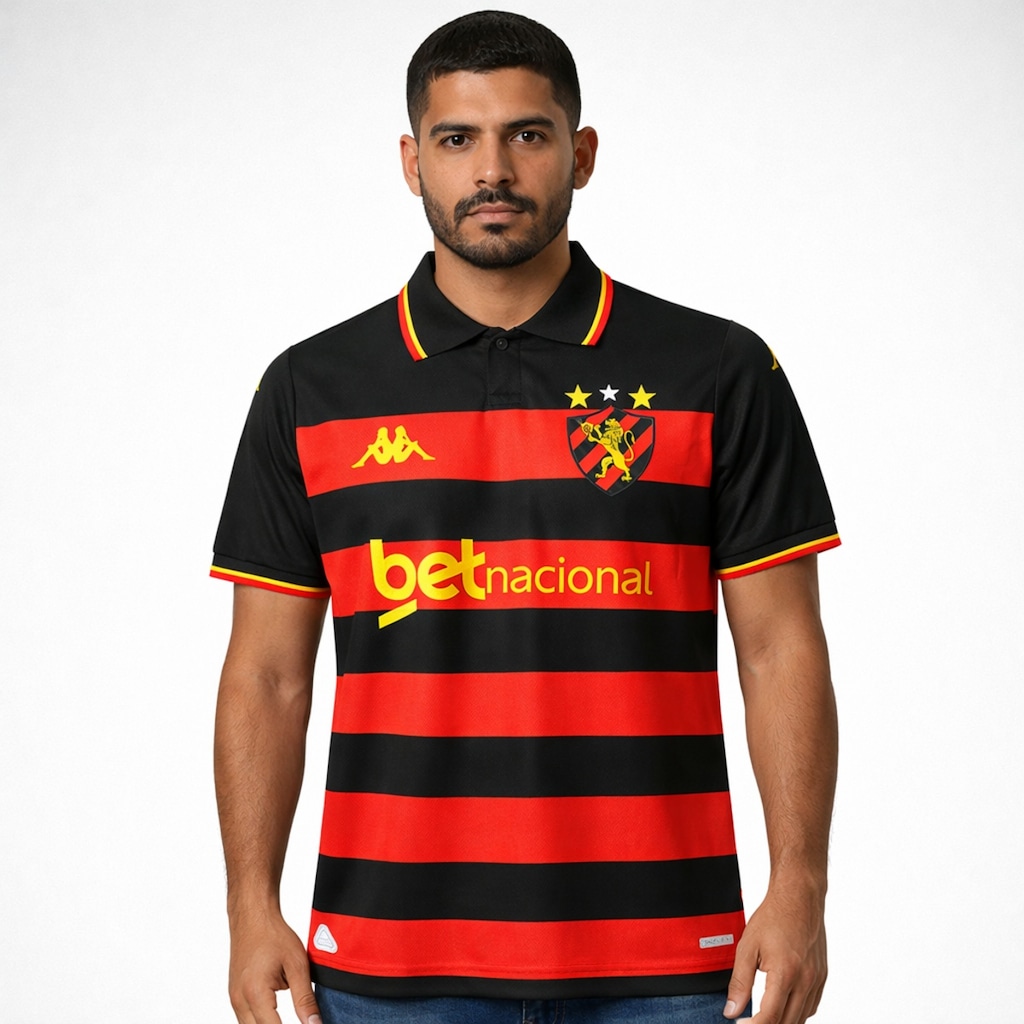 Imagem 2 do produto Camisa do Sport Recife 26/27 Jogador Kappa Masculina