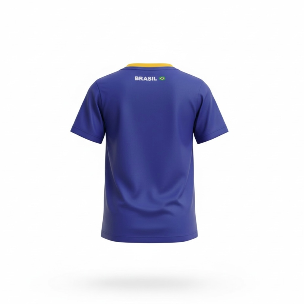 Imagem 4 do produto Camisa Brasil Casual Samba Braziline - Infantil