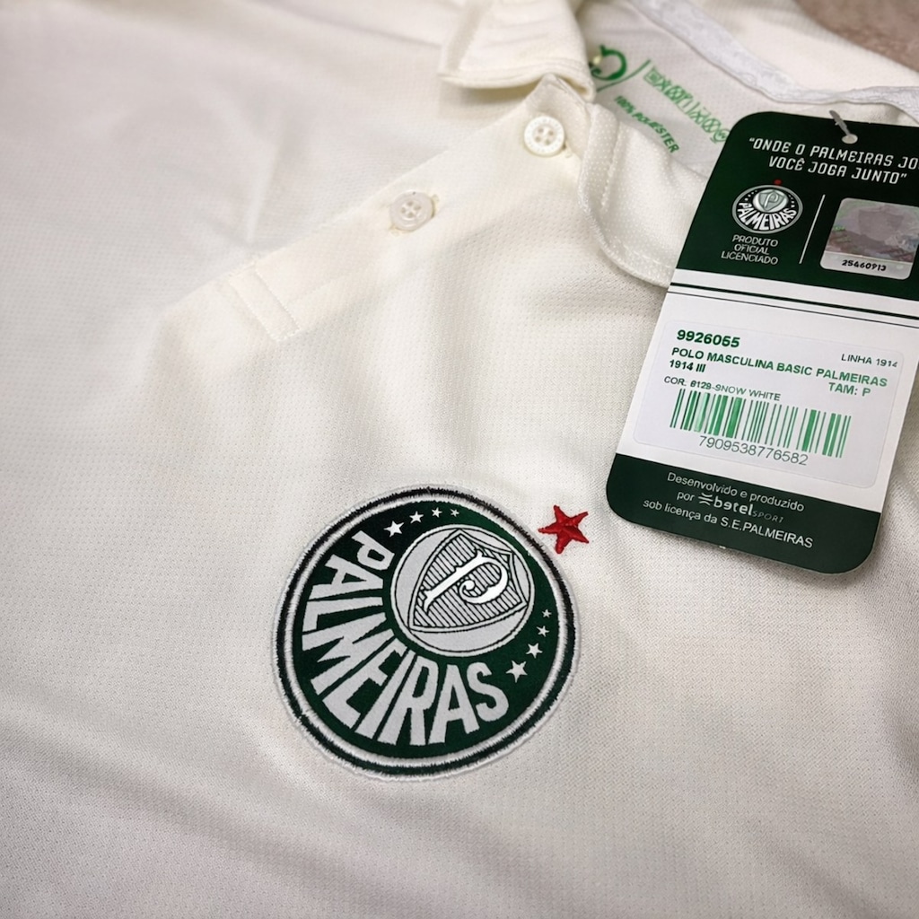 Imagem 3 do produto Camisa do Palmeiras 1914 Polo Betel - Masculina