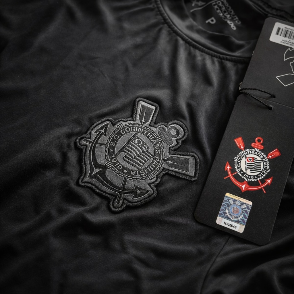 Imagem 3 do produto Camisa do Corinthians Dry Símbolo Bordado - Feminina