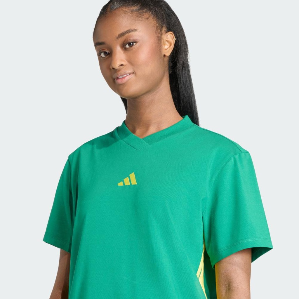 Imagem 5 do produto Vestido Camiseta adidas Essentials Três Listras em malha simples Feminino