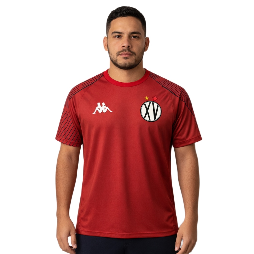 Imagem 2 do produto Camisa do XV de Piracicaba 26/27 Athens Kappa - Masculina