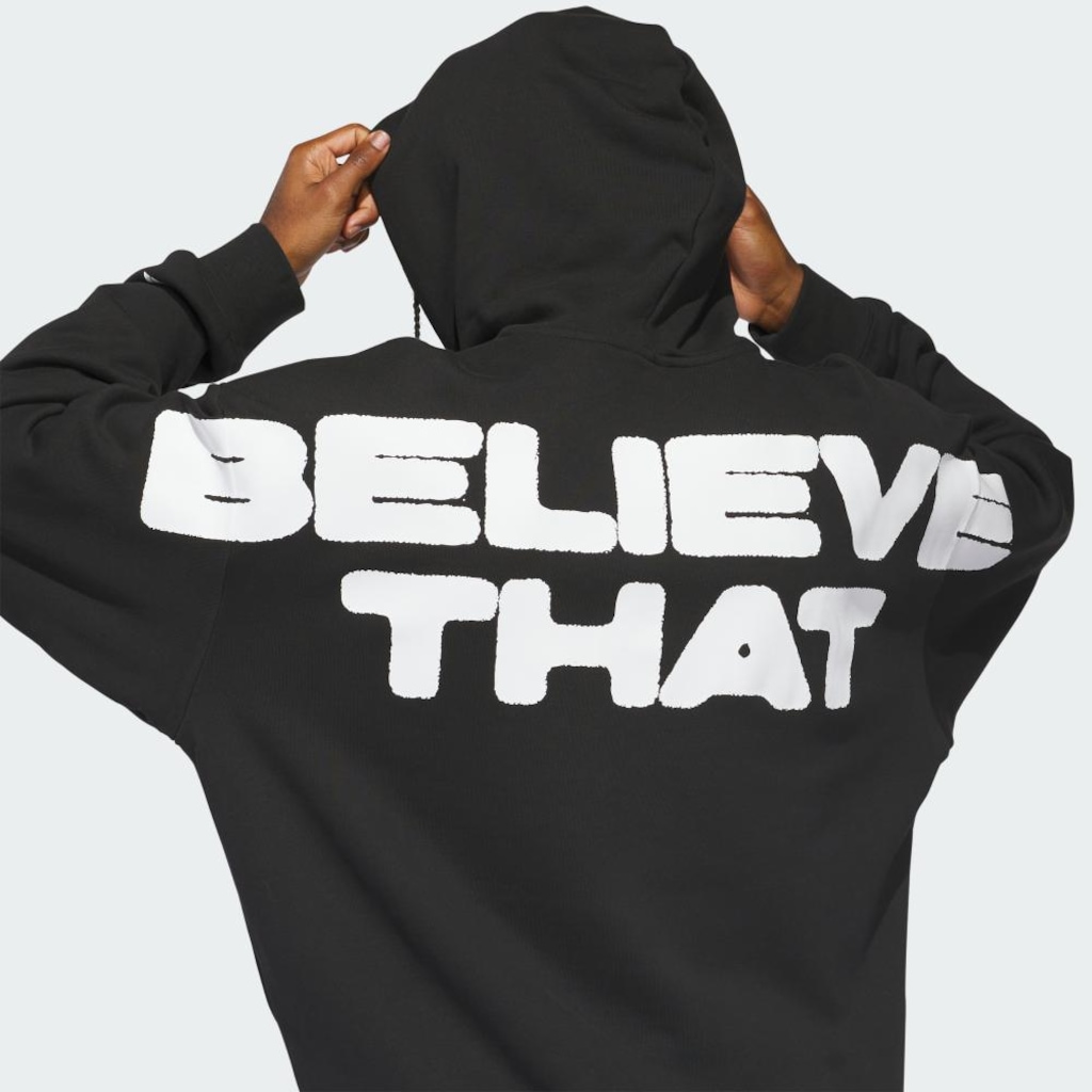 Imagem 5 do produto Blusão Moletom Masculino Anthony Edwards Believe That adidas