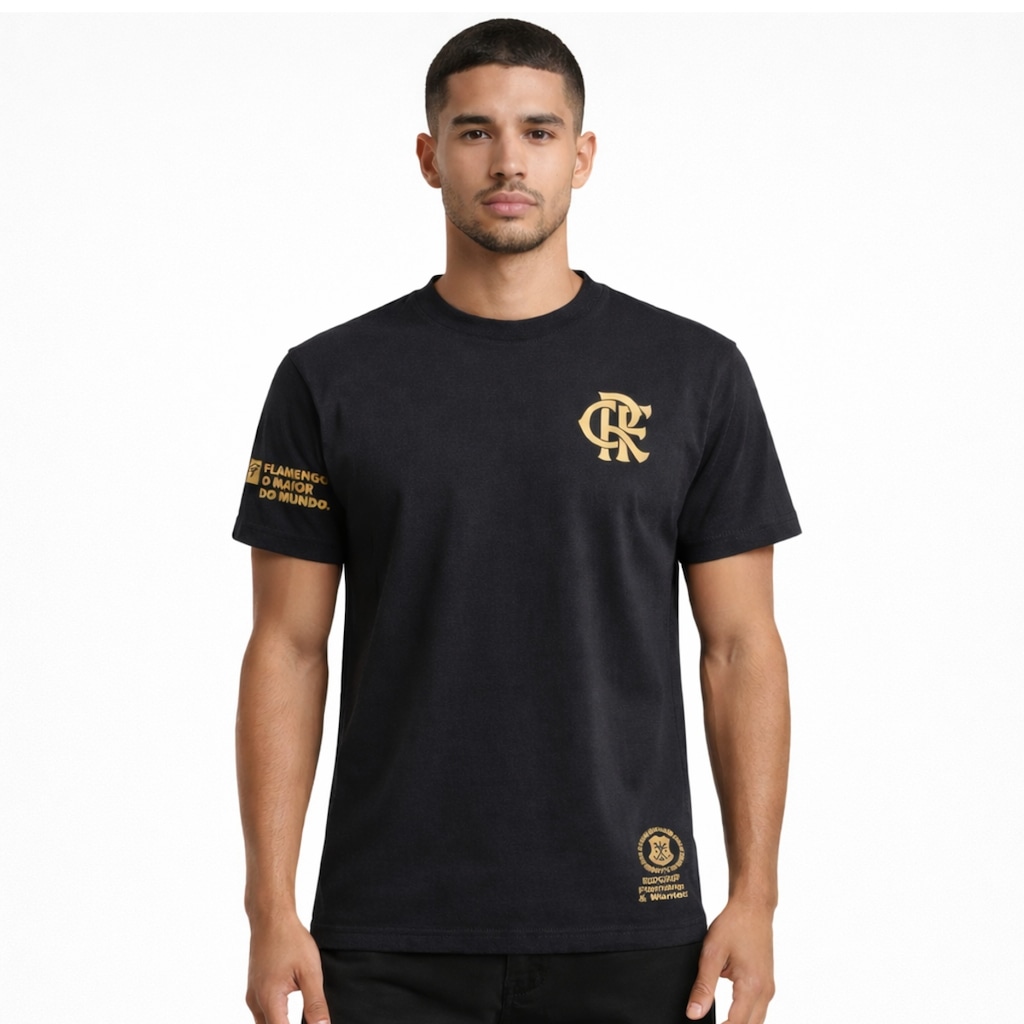 Imagem 2 do produto Camisa do Flamengo World Champion Wanted - Masculino