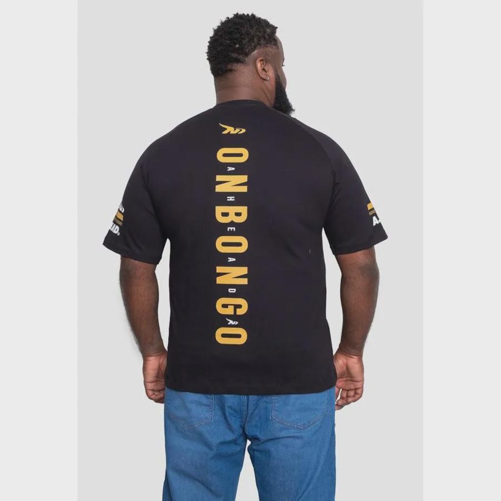 Imagem 2 do produto Camiseta Onbongo Oversize Especial Plus Size Masculino
