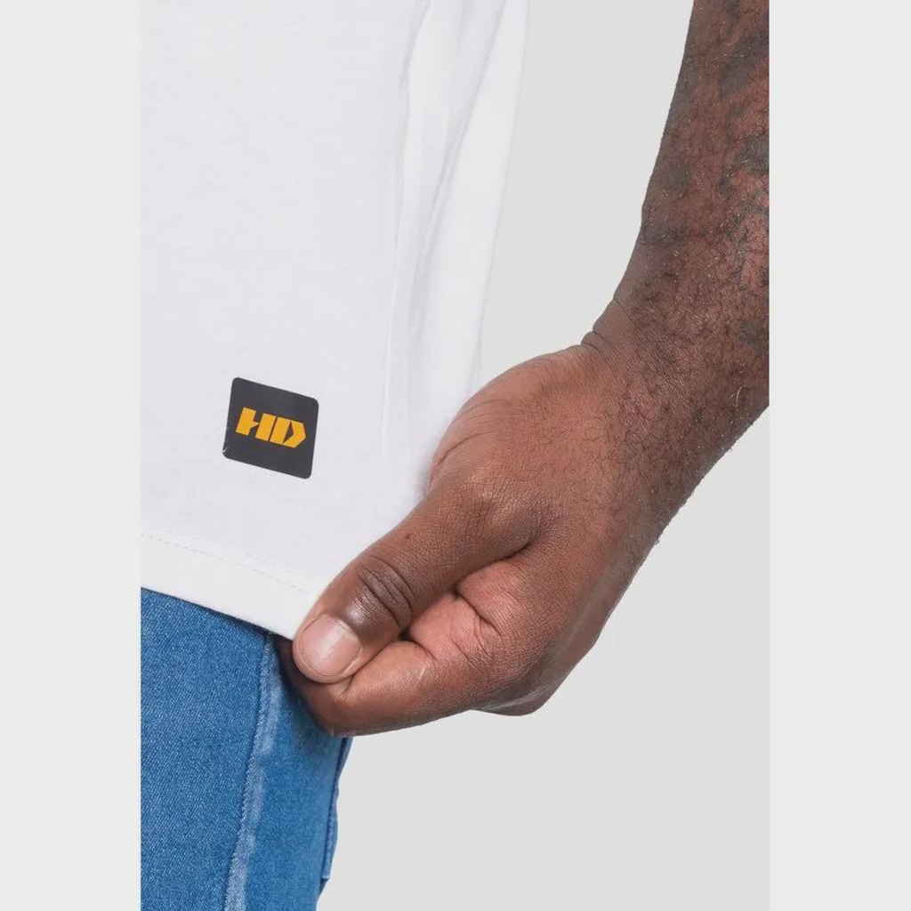 Imagem 4 do produto Camiseta HD Plus Size Estampada Globe Techno Masculino