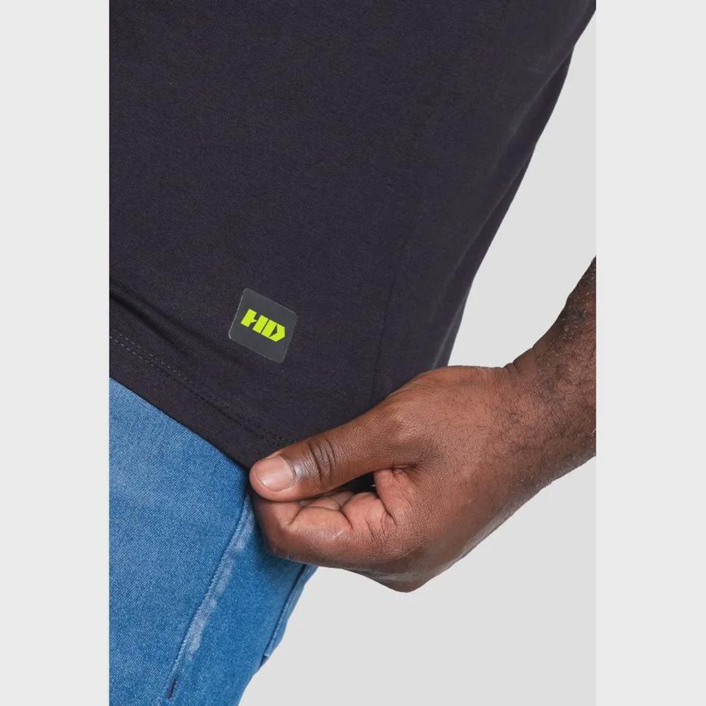 Imagem 4 do produto Camiseta HD Plus Size Estampada Globe Techno HD Masculina
