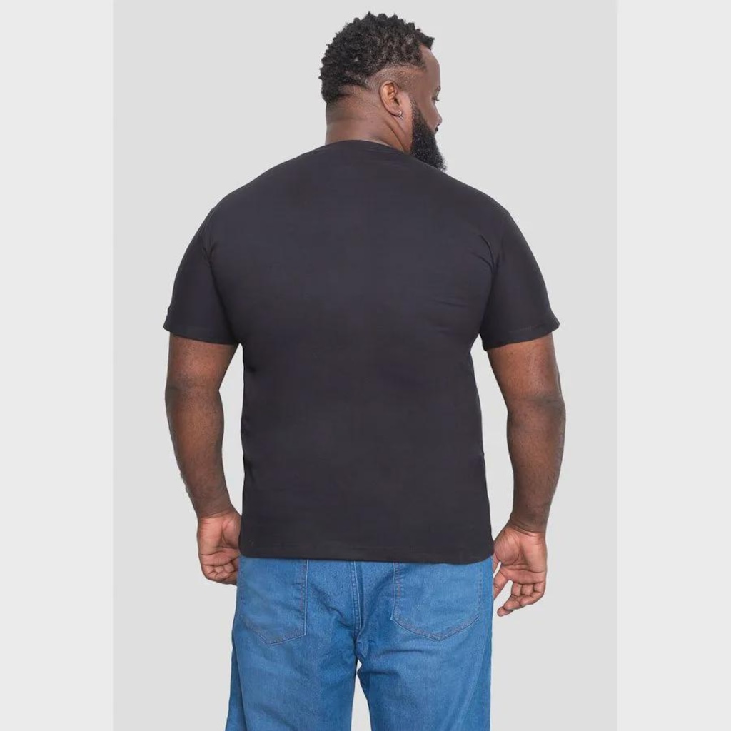 Imagem 2 do produto Camiseta HD Surf Plus Size HD Estampada Masculina