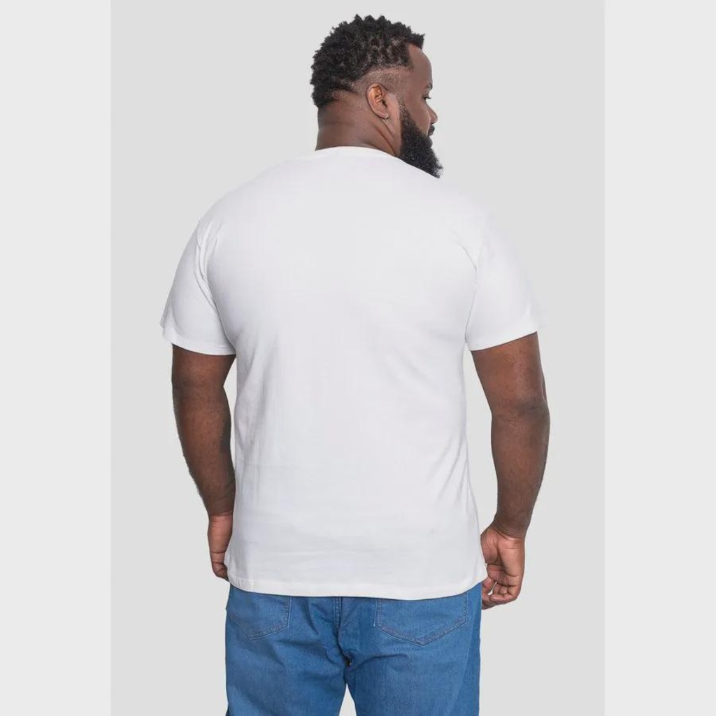 Imagem 2 do produto Camiseta Ecko Plus Size Off White Estampada Masculina