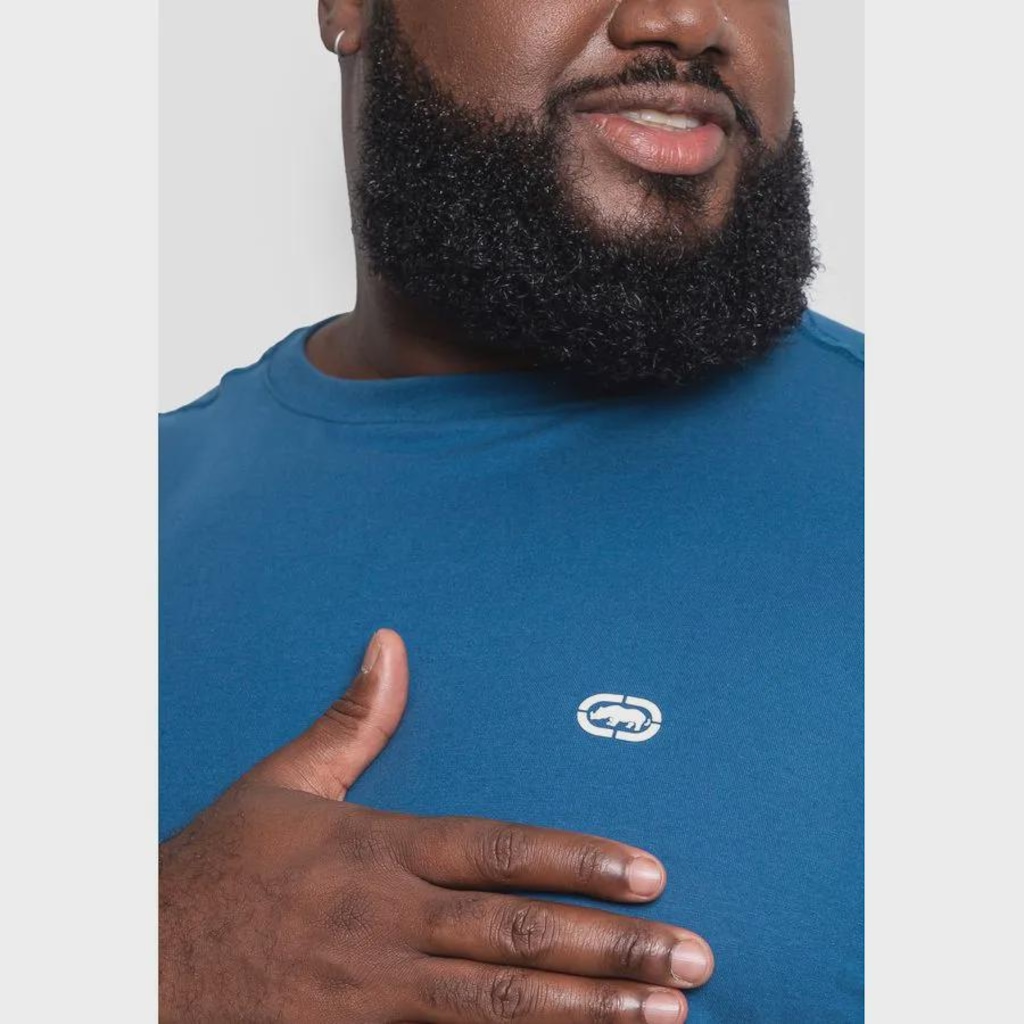 Imagem 3 do produto Camiseta Ecko Plus Size Fashion Basic Masculina