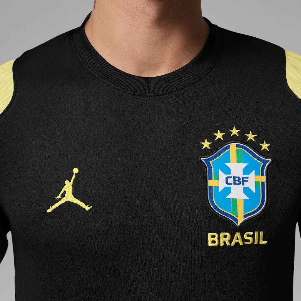 Imagem 4 do produto Camiseta do Brasil Jordan Academy Pro 2026 Treino Masculina