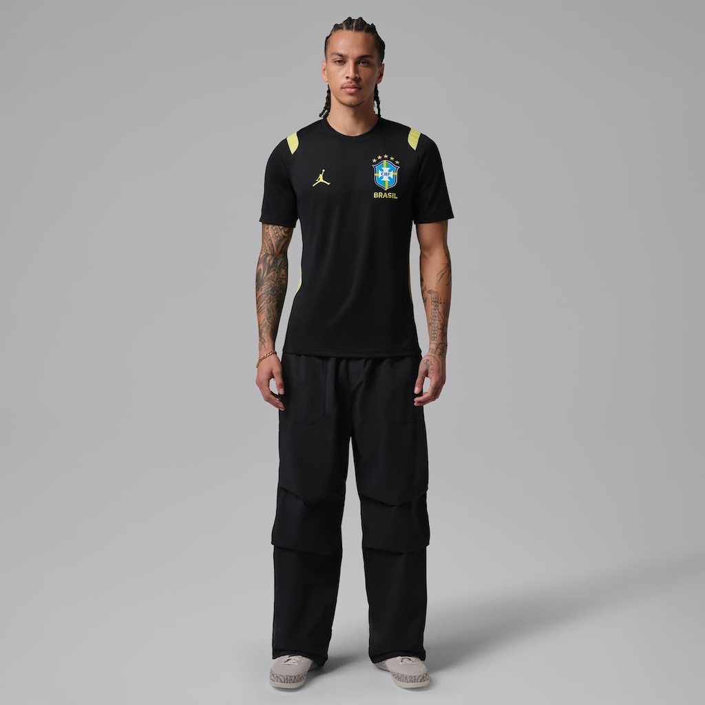 Imagem 5 do produto Camiseta do Brasil Jordan Academy Pro 2026 Treino Masculina