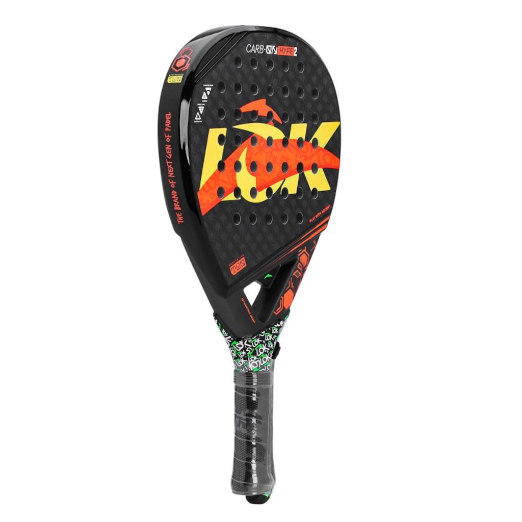Imagem 2 do produto Raquete de Padel Lõk Carb-On Hype Gen 2