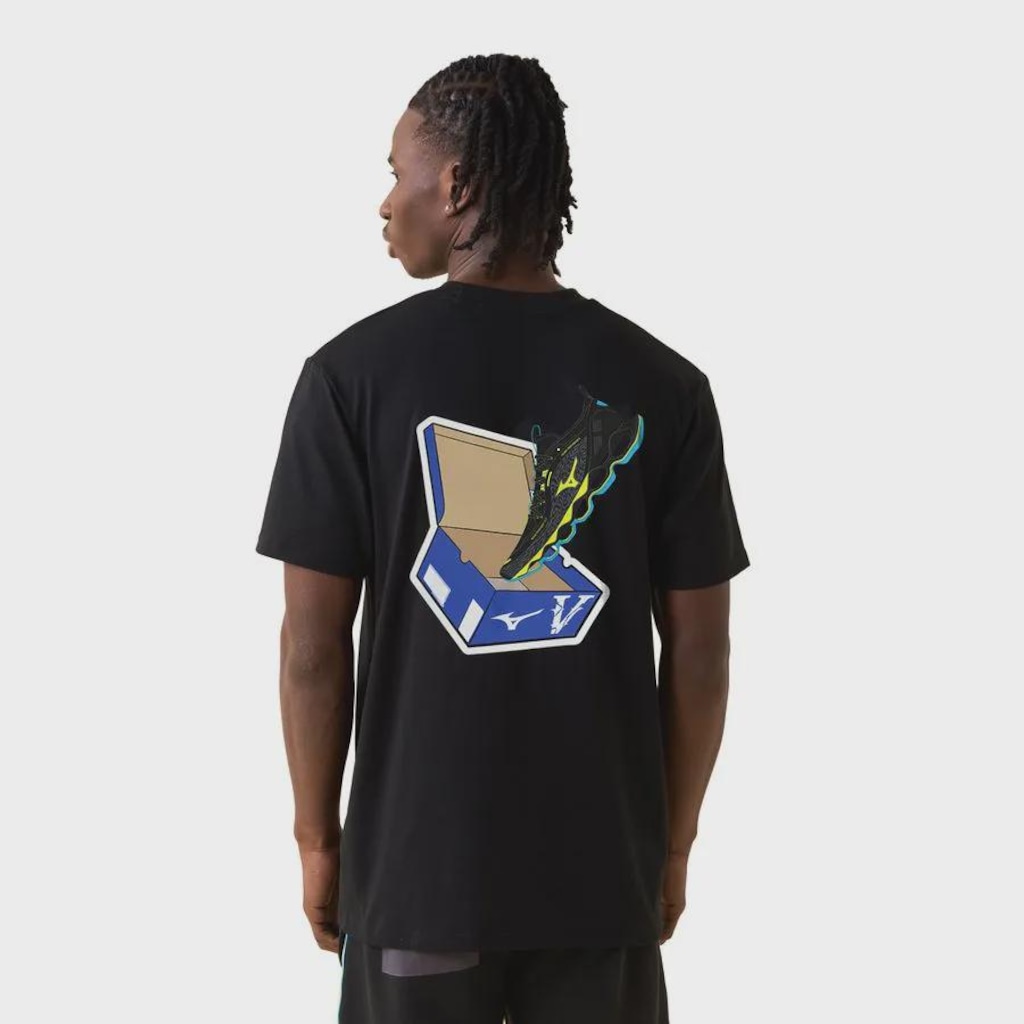 Imagem 2 do produto Camiseta Casual Vrunk x Mizuno Core Unissex