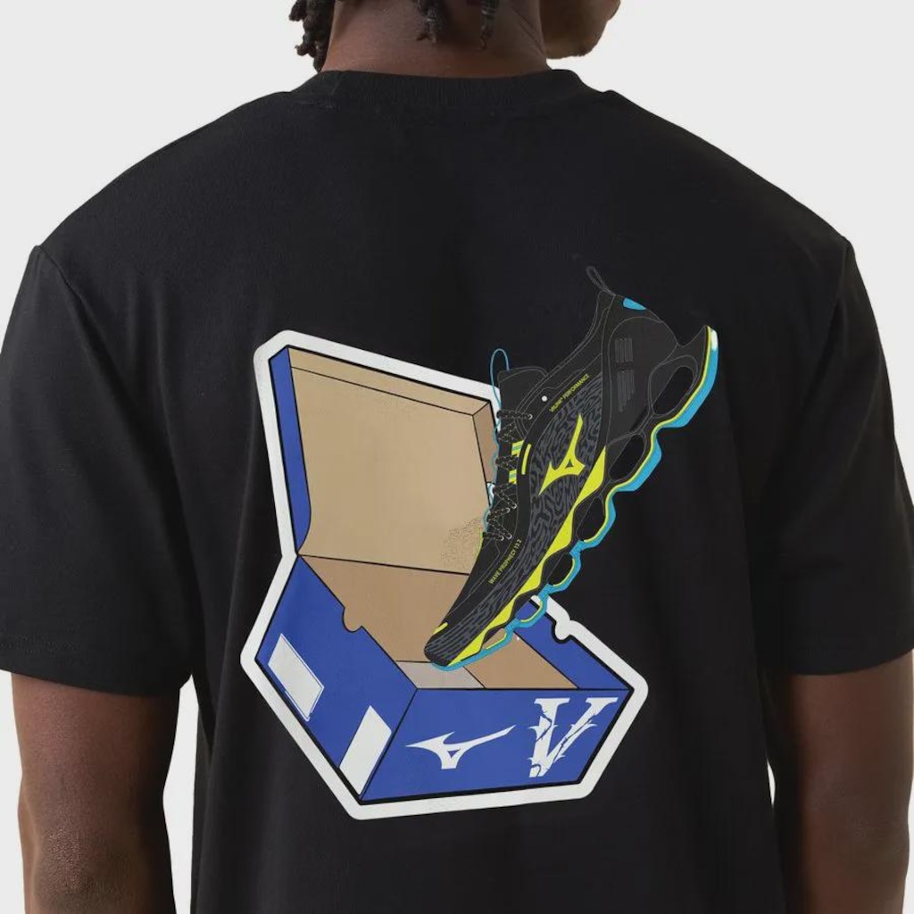 Imagem 4 do produto Camiseta Casual Vrunk x Mizuno Core Unissex