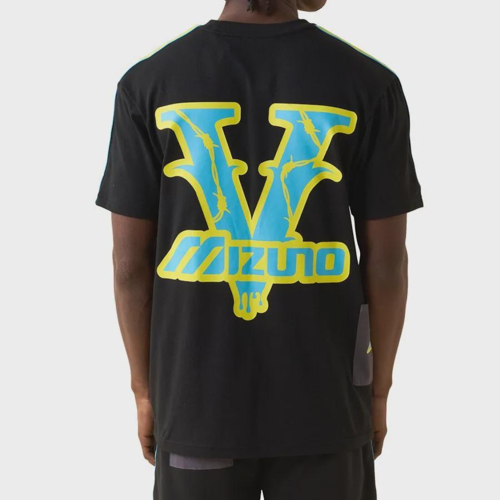 Imagem 2 do produto Camiseta Casual Vrunk x Mizuno com Bolso Unissex