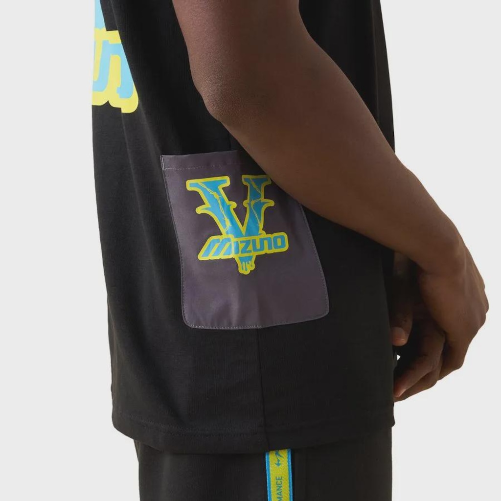 Imagem 4 do produto Camiseta Casual Vrunk x Mizuno com Bolso Unissex