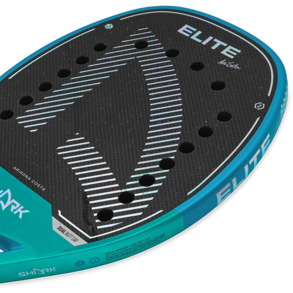 Imagem 3 do produto Raquete de Beach Tennis Shark Elite 3k Ariadna Costa 2026