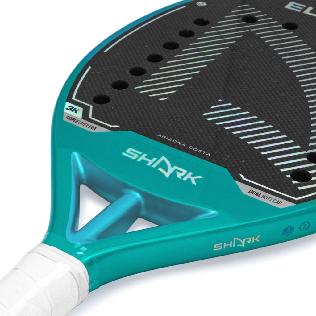 Imagem 4 do produto Raquete de Beach Tennis Shark Elite 3k Ariadna Costa 2026