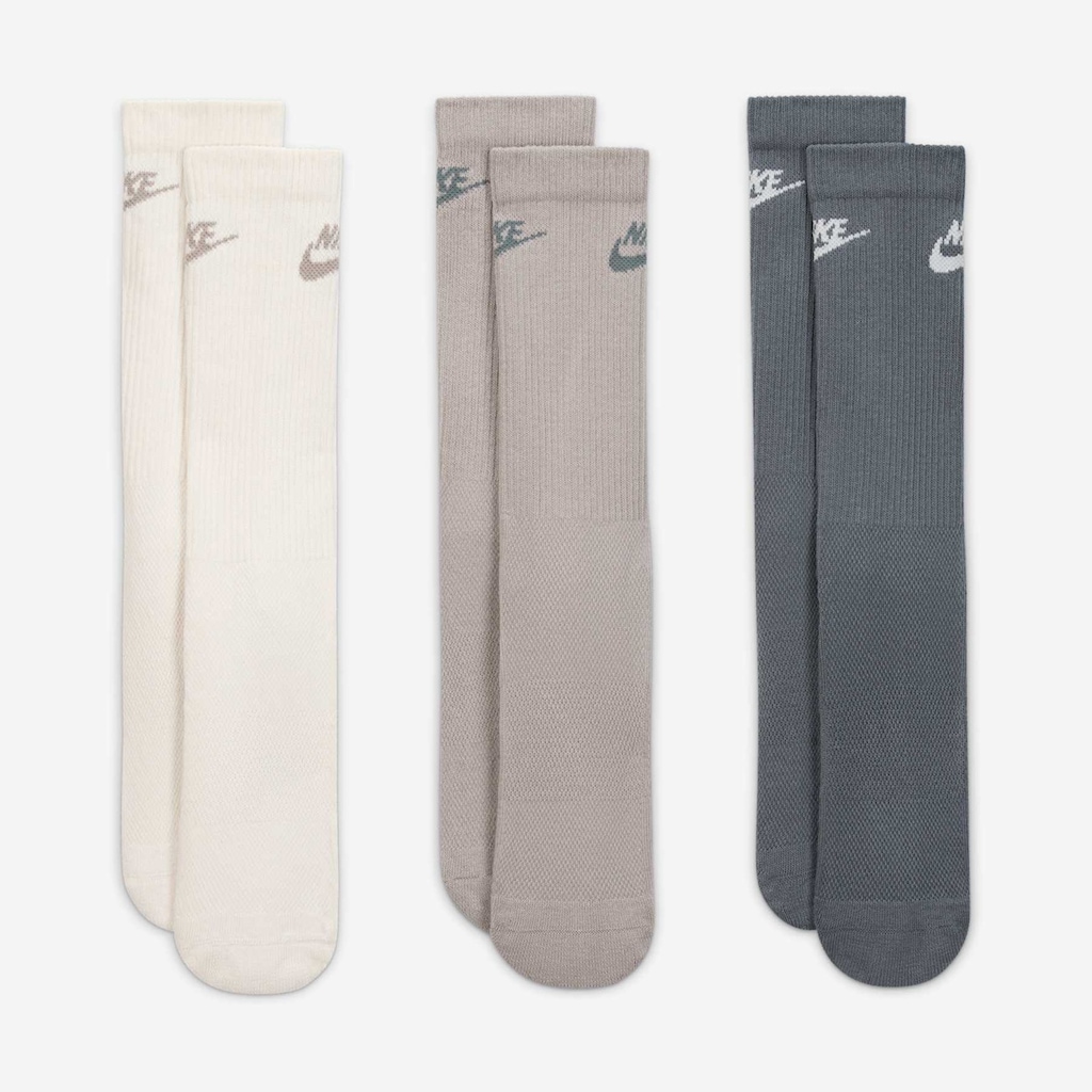 Imagem 2 do produto Meia Nike Everyday Elevate (3 Pares) Cano Médio Unissex