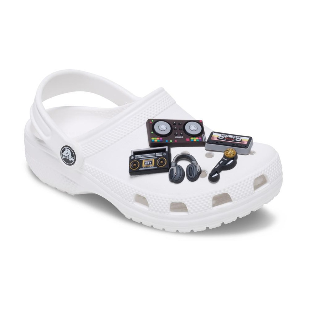 Imagem 2 do produto Kit Jibbitz™ Crocs Vibe Musical Pack com 5 Peças