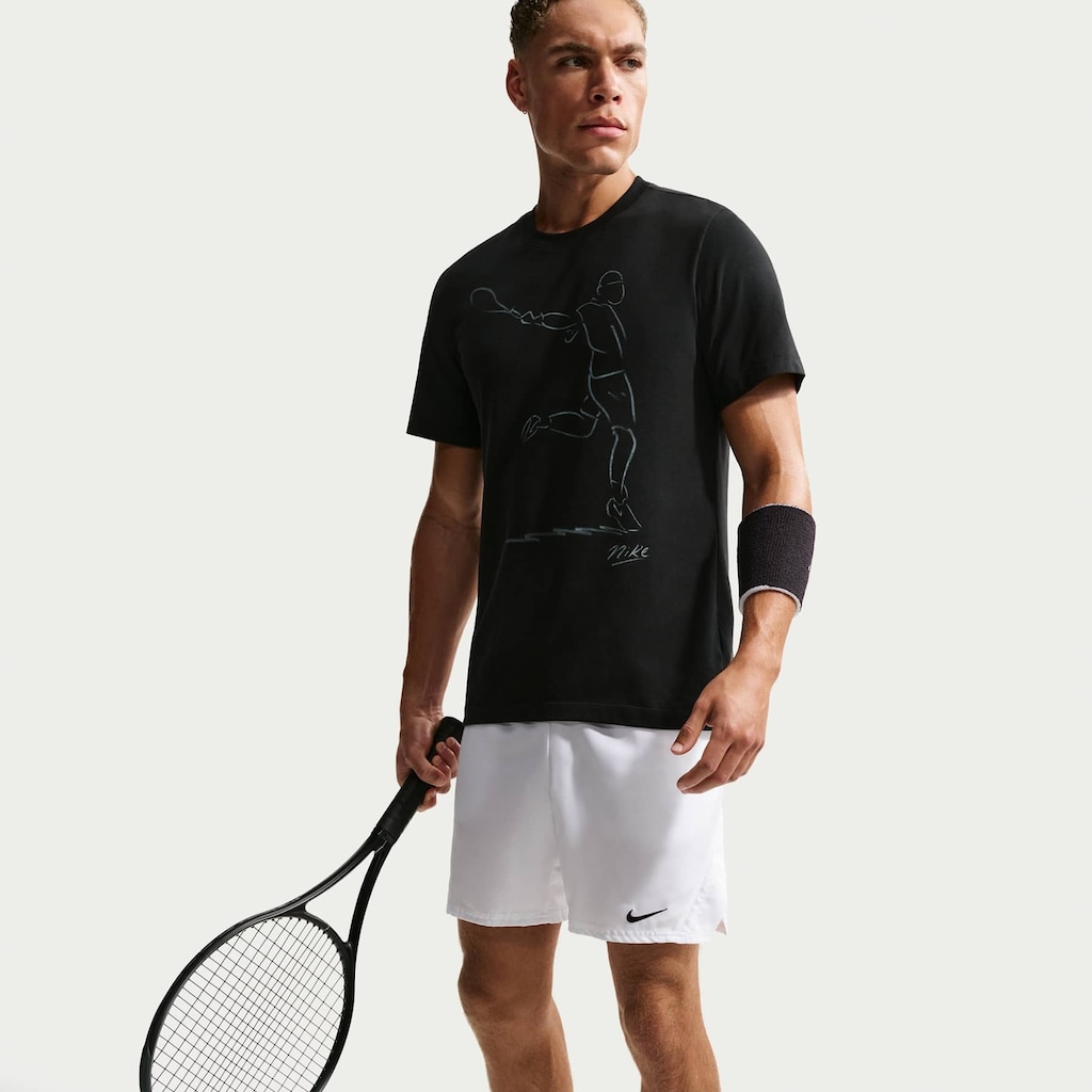 Imagem 3 do produto Camiseta Dri-FIT Nike Court French Open Masculina