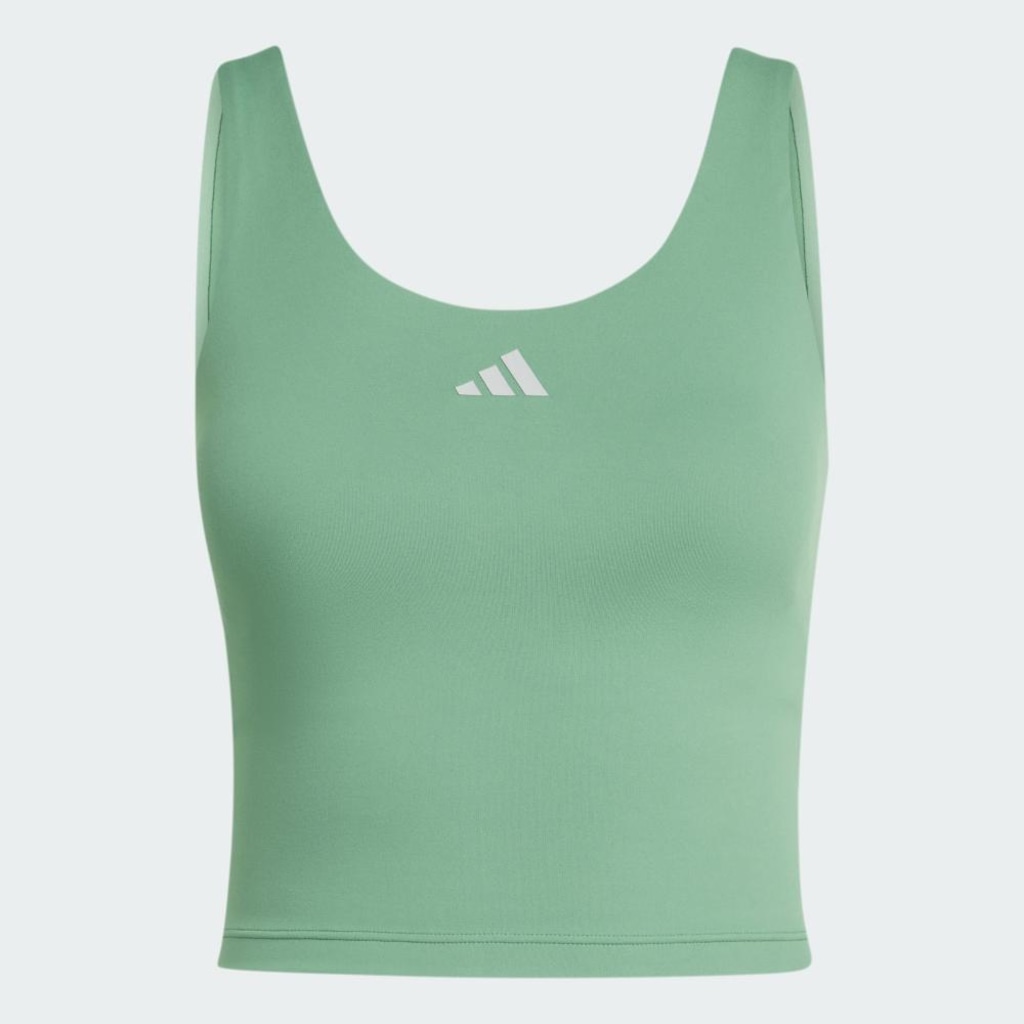 Imagem 2 do produto Camiseta Regata adidas Três Listras Studio All Me Light Suporte Feminina