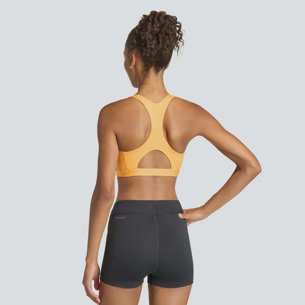 Imagem 2 do produto Top Feminino Suporte Médio Optime Essentials adidas