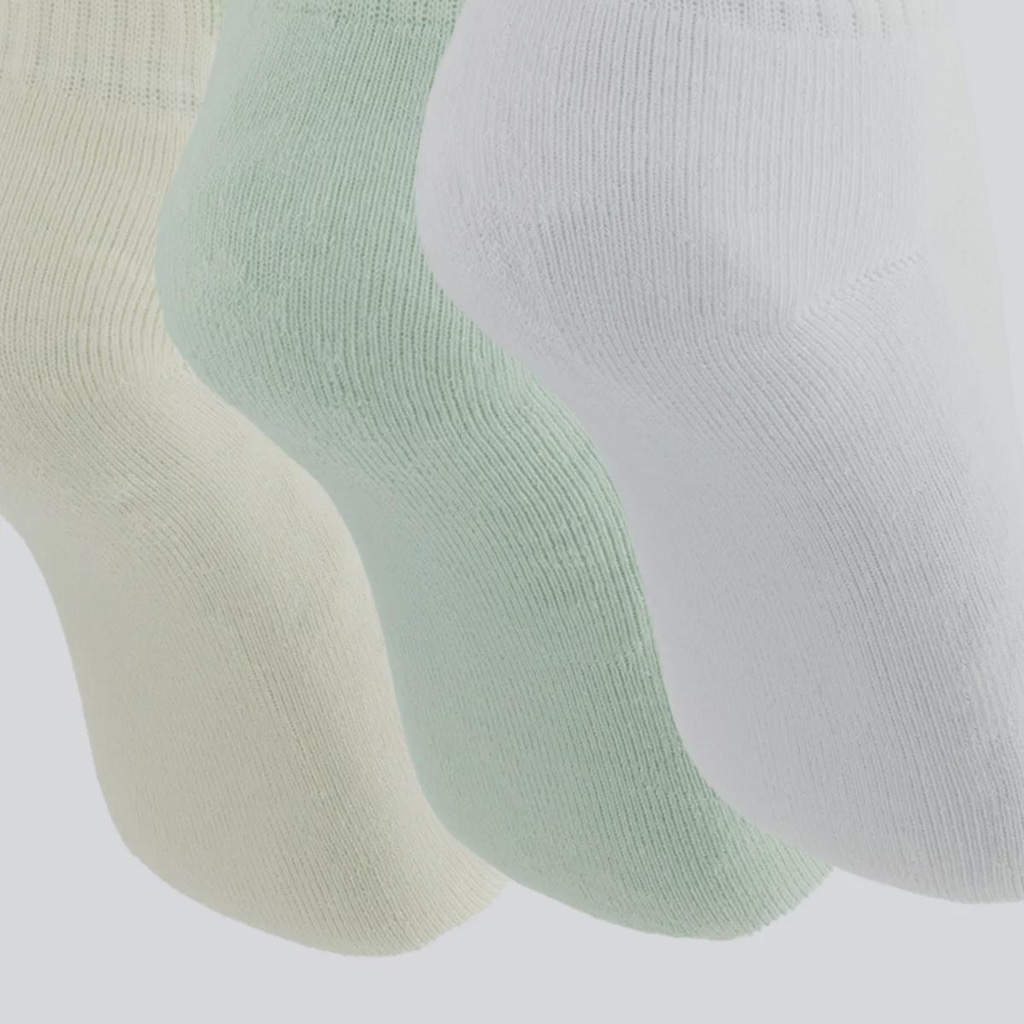 Imagem 4 do produto Kit Meia Puma Cano Baixo 3 Pares Feminina
