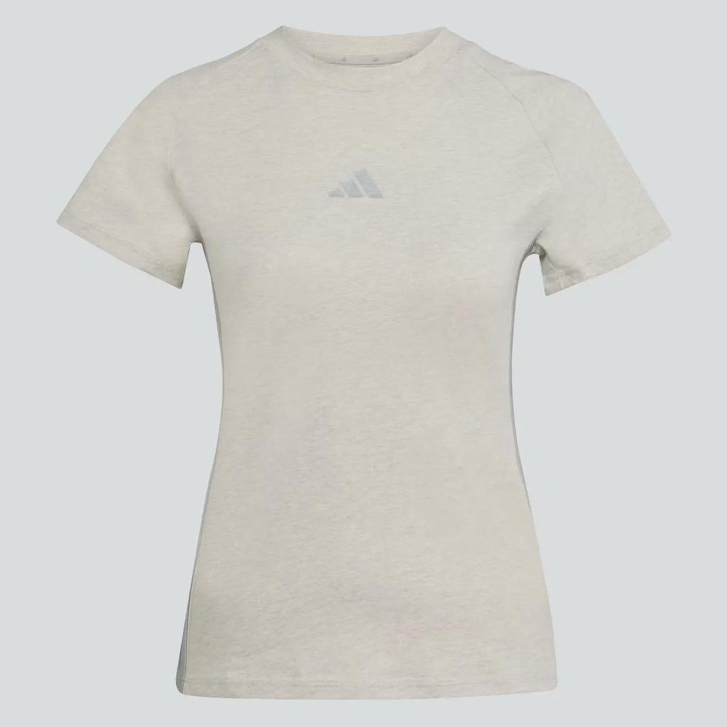 Imagem 4 do produto Camiseta Feminina Slim 3 Listras Holiday adidas