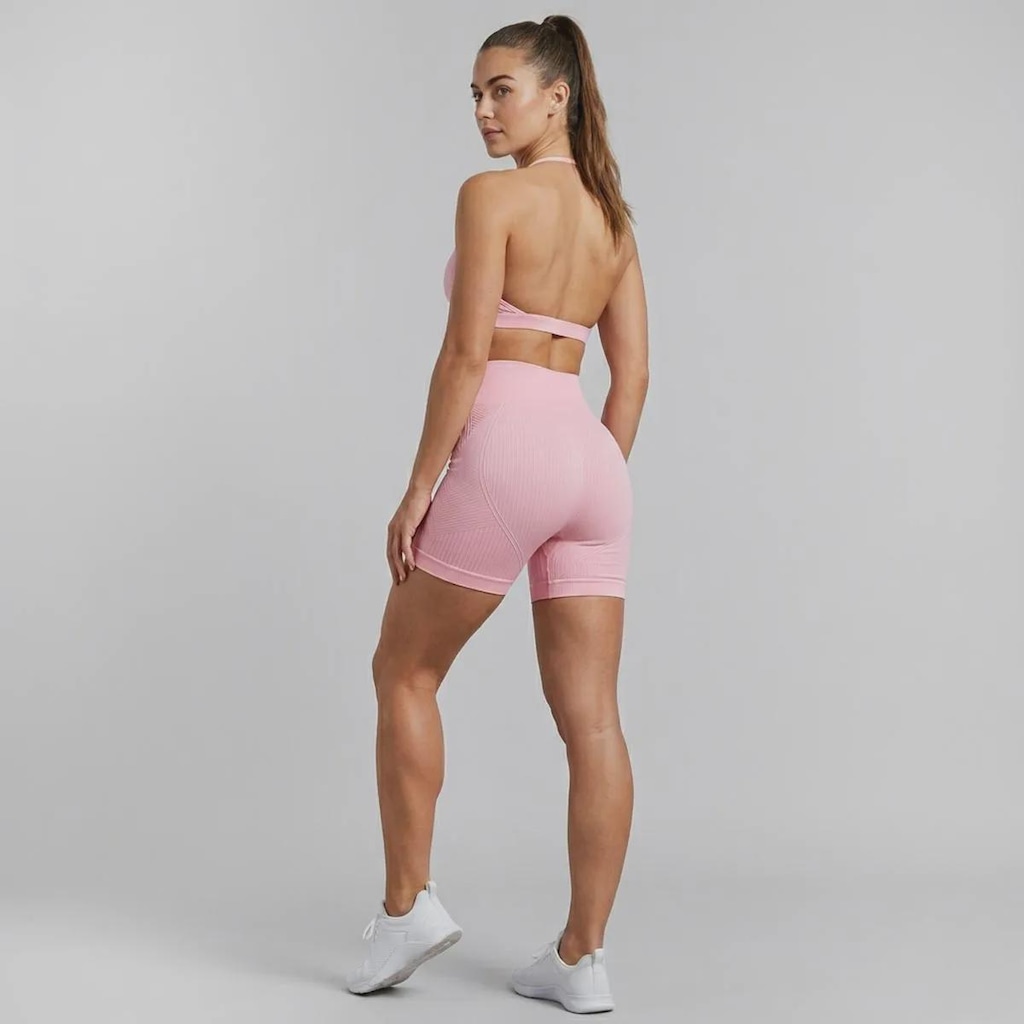 Imagem 2 do produto Shorts Feminino Canelado Basic Sem Costura Selene