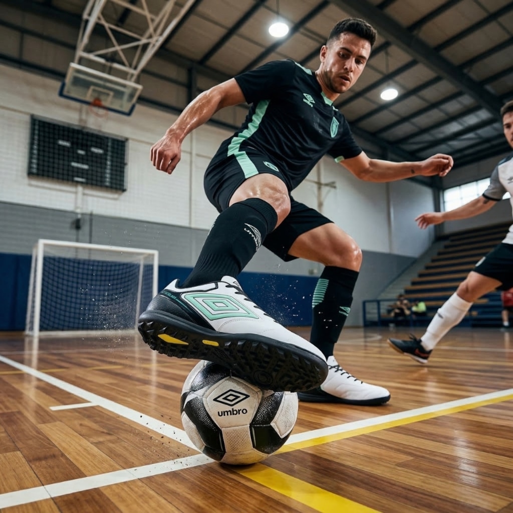 Imagem 2 do produto Kit Chuteira Society Adulto Umbro Adamant Masterclass Club e Meião