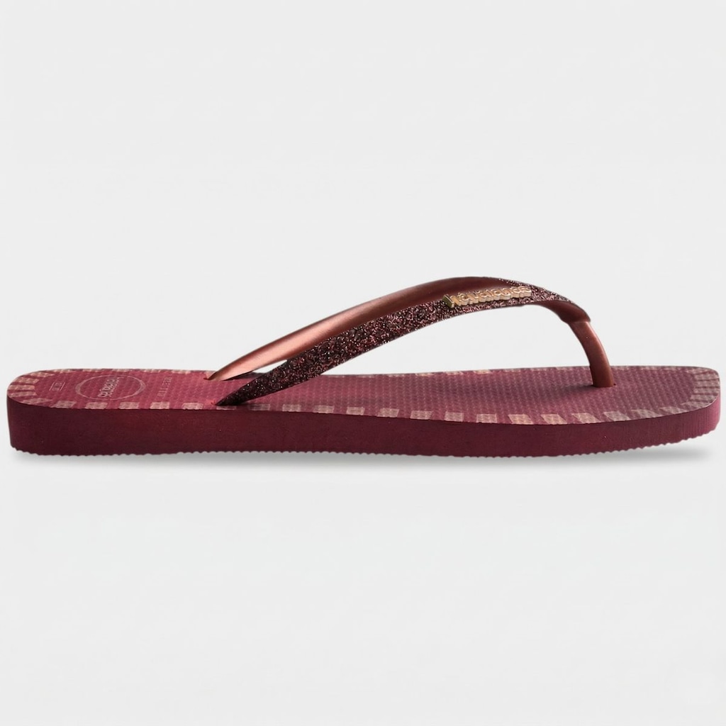 Imagem 3 do produto Chinelo Havaianas Slim Glitter Contour - Feminino