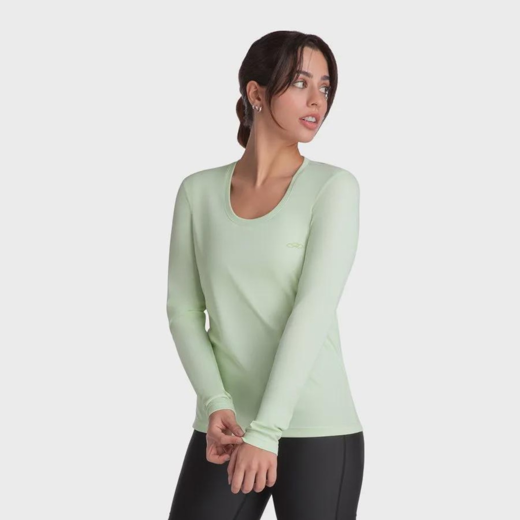 Imagem 2 do produto Camiseta Olympikus Essential Manga Longa Feminina