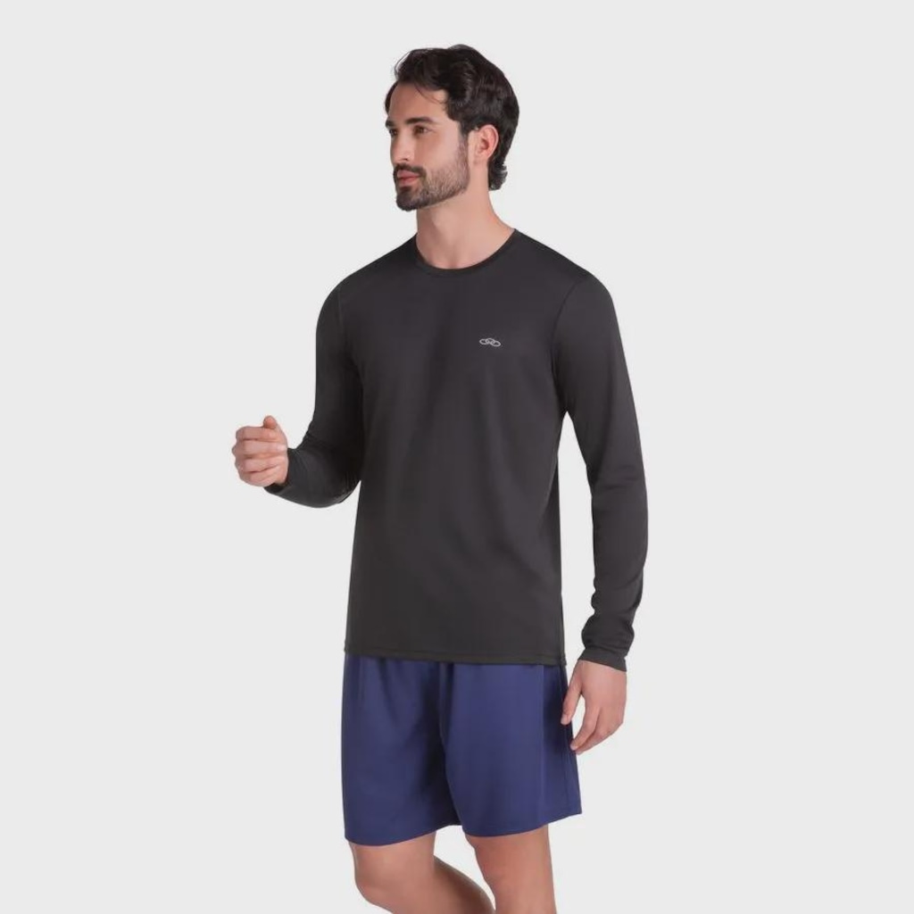 Imagem 2 do produto Camiseta Olympikus Essential Manga Longa Masculina
