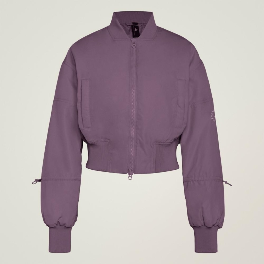 Imagem 2 do produto Jaqueta Bomber adidas Cropped de Malha TrueNature adidas by Stella McCartney Feminino