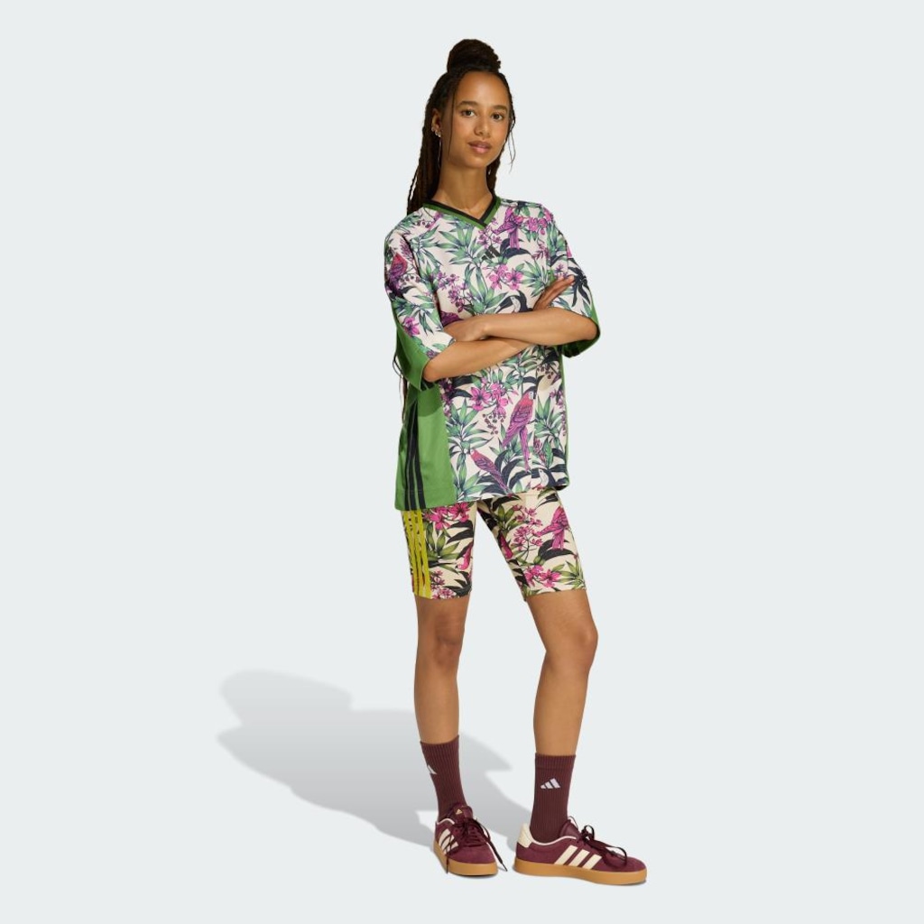 Imagem 4 do produto Short de Ciclismo adidas x Farm Rio Feminino