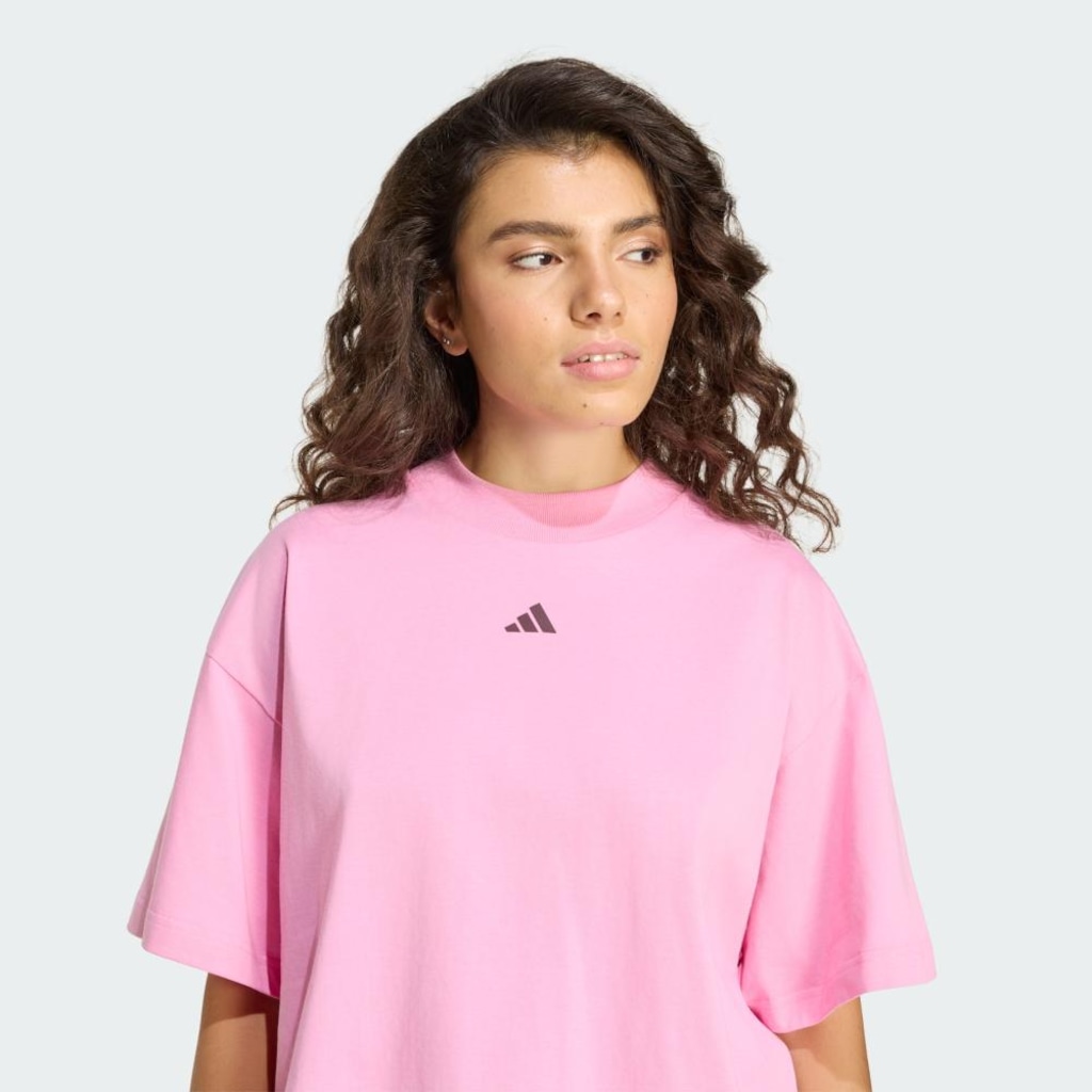 Imagem 5 do produto Camiseta Adidas Três Listras Studio Boyfriend Feminina