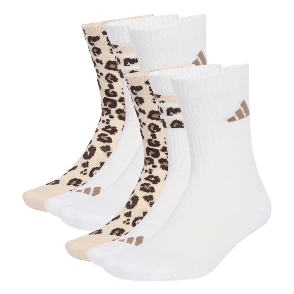 Imagem 1 do produto Meia Adidas Leopardo - 3 Pares - Unissex