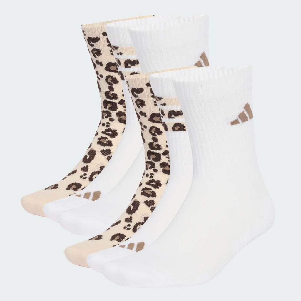 Imagem 3 do produto Meia Adidas Leopardo - 3 Pares - Unissex