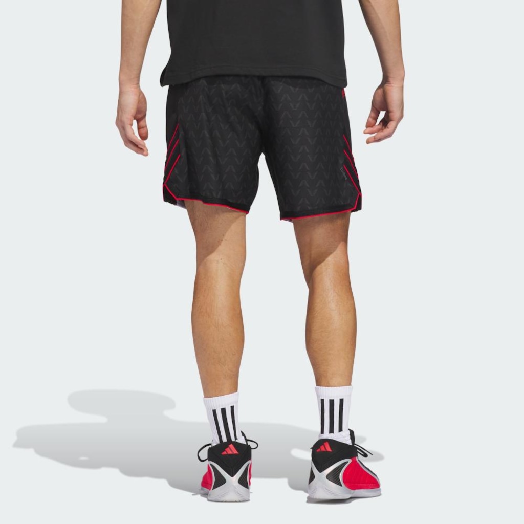 Imagem 3 do produto SHORT Adidas ANTHONY EDWARDS CRAZY LITE AOP Masculino